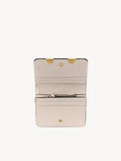 Portefeuilles Compacts-Chloé Petit Portefeuille Marcie Pale Blush