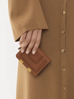 Portefeuilles Compacts-Chloé Petit Portefeuille Marcie Tan