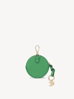 Porte-Monnaie-Chloé Petit Porte-Monnaie Rond Alphabet Pop Green