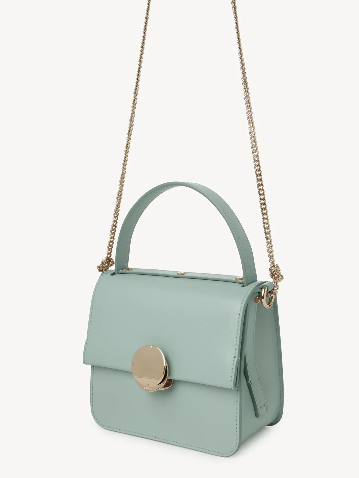 Sacs Porté Épaule-Chloé Petit Sac A Main Penelope Bay Green