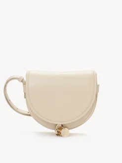 Sacs À Bandoulière-Chloé Petit Sac Bandoulière Mara Cement Beige