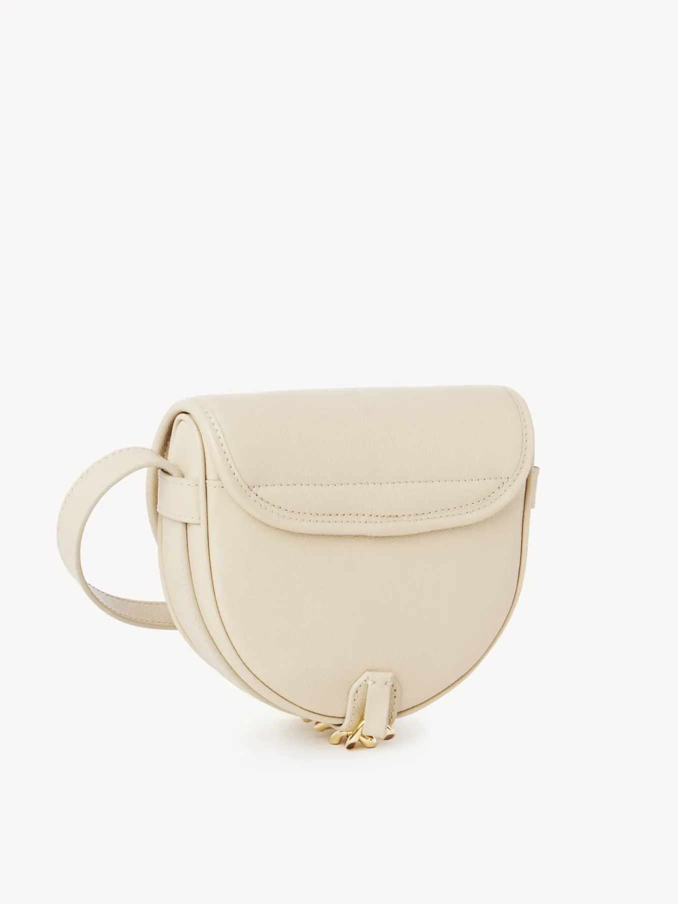 Sacs À Bandoulière-Chloé Petit Sac Bandoulière Mara Cement Beige
