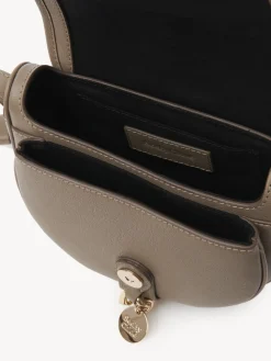 Sacs Porté Épaule-Chloé Petit Sac Bandoulière Mara Motty Grey