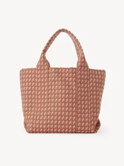 Sacs Cabas Et Paniers-Chloé Petit Sac Cabas Laetizia Happy Orange