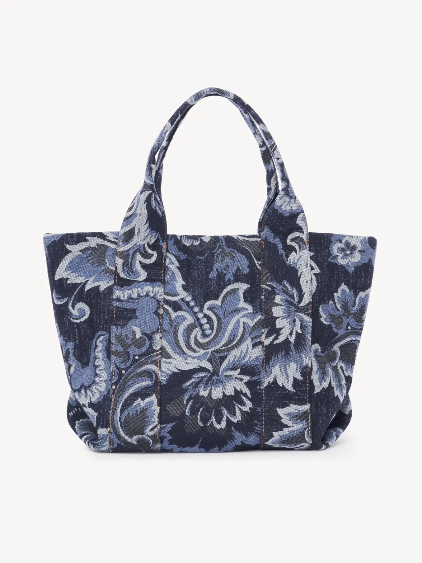 Sacs Cabas Et Paniers-Chloé Petit Sac Cabas Laetizia Denim