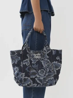 Sacs Cabas Et Paniers-Chloé Petit Sac Cabas Laetizia Denim