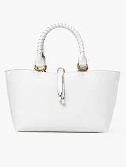 Sacs Cabas-Chloé Petit Sac Cabas Marcie Blanc