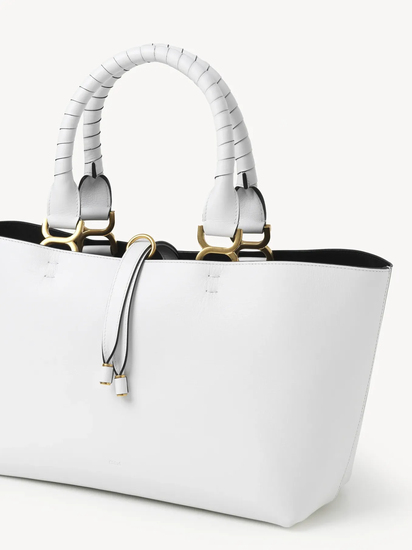 Sacs Cabas-Chloé Petit Sac Cabas Marcie Blanc