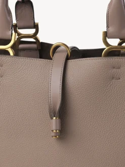 Sacs Cabas-Chloé Petit Sac Cabas Marcie Nomad Beige