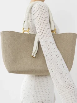 Sacs Cabas-Chloé Petit Sac Cabas Marcie Sand