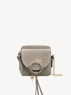 Sacs Porté Épaule-Chloé Petit Sac Camera Joan Motty Grey