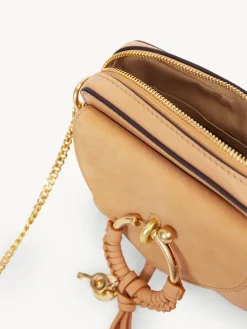Sacs Porté Épaule-Chloé Petit Sac Camera Joan Smooth Tan