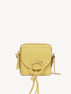 Sacs Porté Épaule-Chloé Petit Sac Camera Joan Retro Yellow