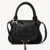 Sacs À Bandoulière-Chloé Petit Sac Double Porte Marcie Noir