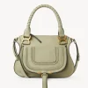 Sacs À Bandoulière-Chloé Petit Sac Double Porte Marcie Faded Green