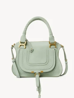 Sacs À Bandoulière-Chloé Petit Sac Double Porte Marcie Airy Green