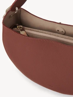 Sacs À Bandoulière-Chloé Petit Sac Hobo Arlene Sepia Brown