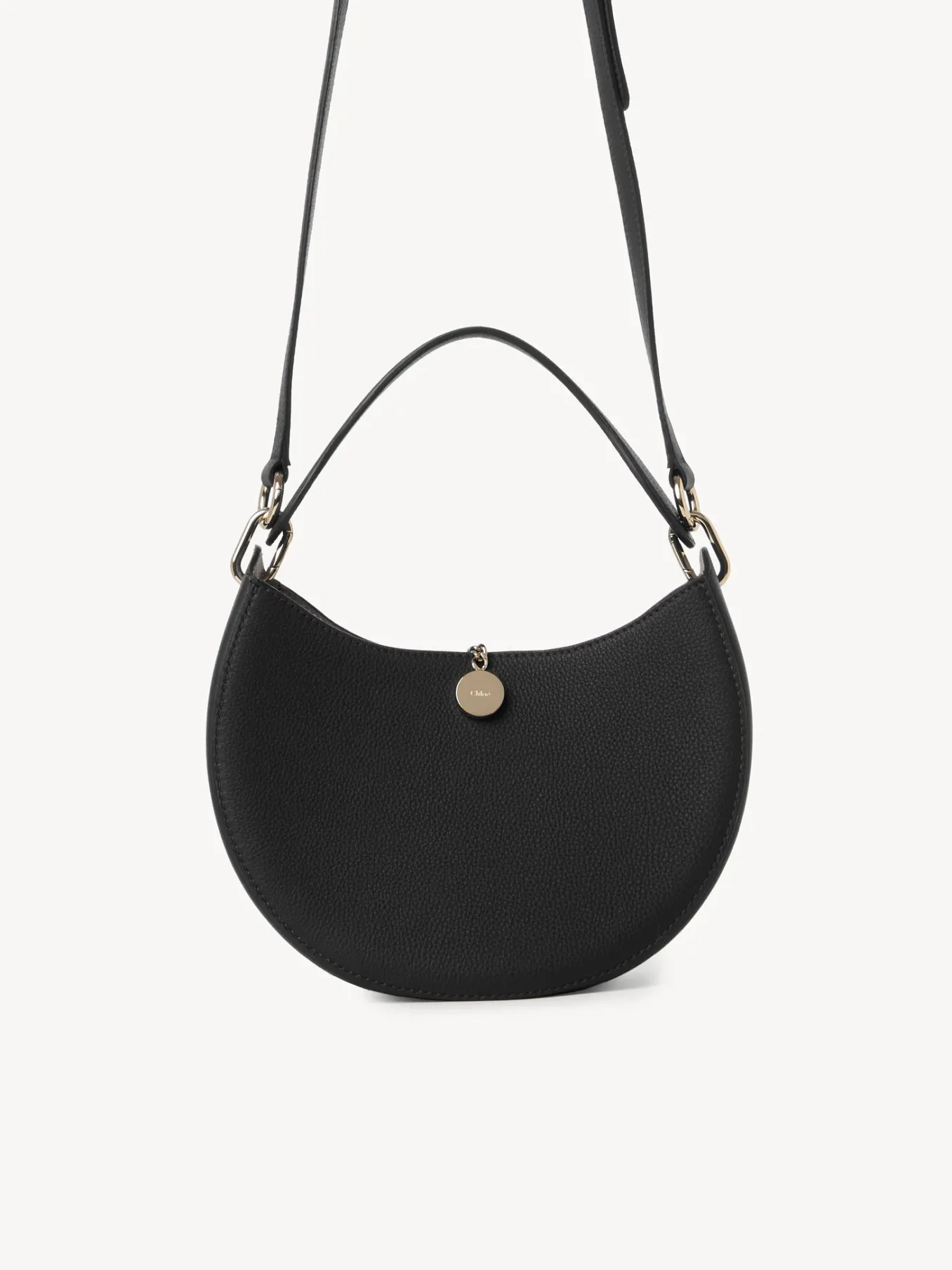 Sacs À Bandoulière-Chloé Petit Sac Hobo Arlene Noir