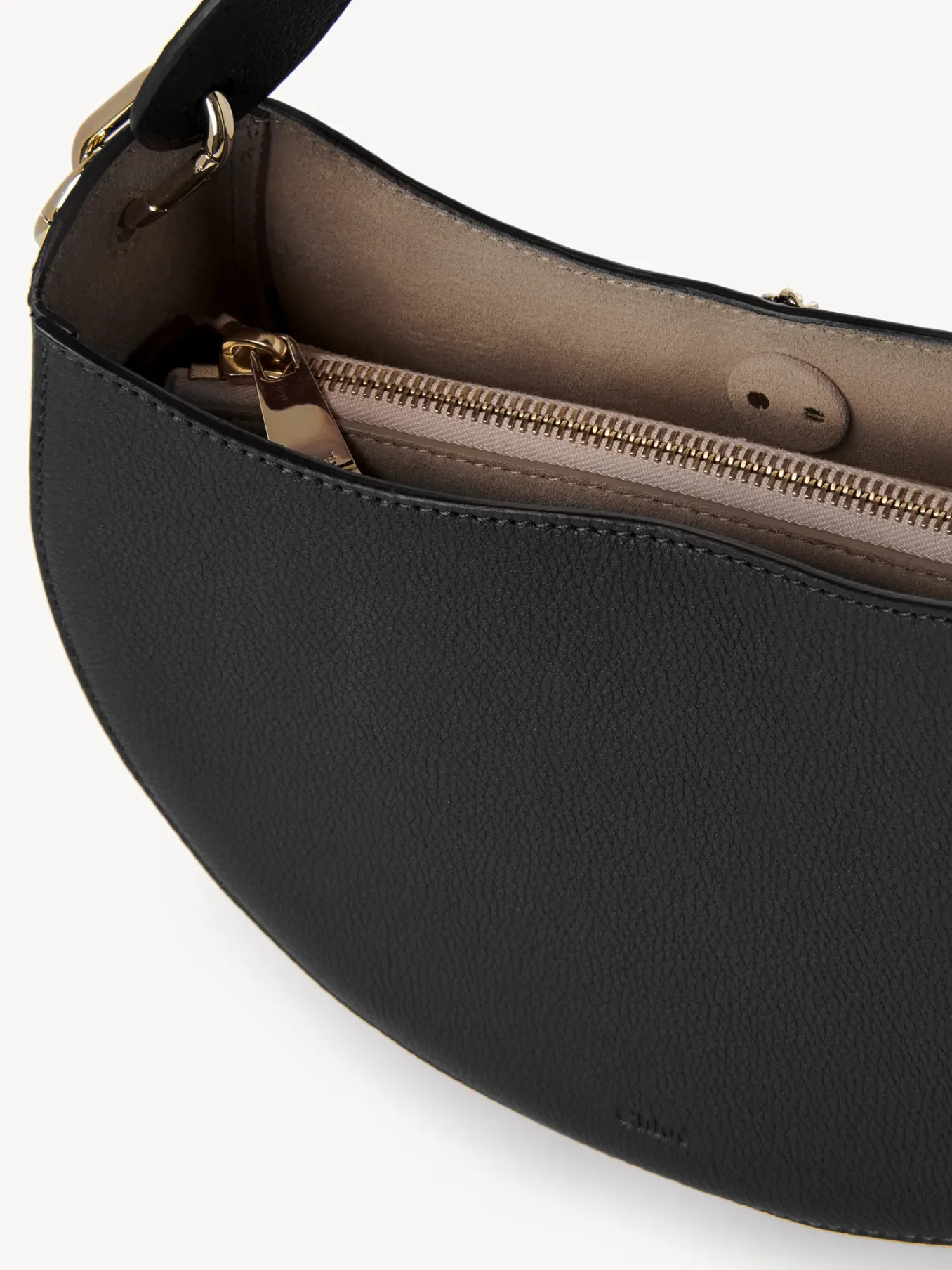 Sacs À Bandoulière-Chloé Petit Sac Hobo Arlene Noir