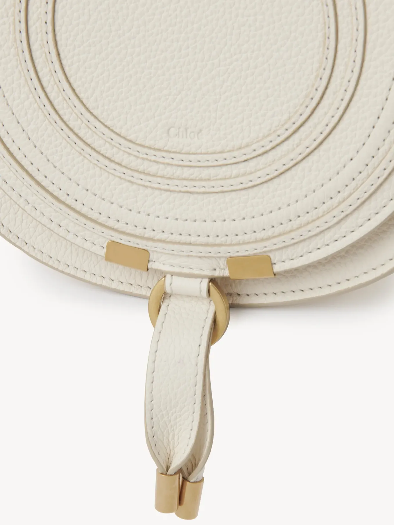 Sacs À Bandoulière-Chloé Petit Sac Porte Épaule Marcie Misty Ivory