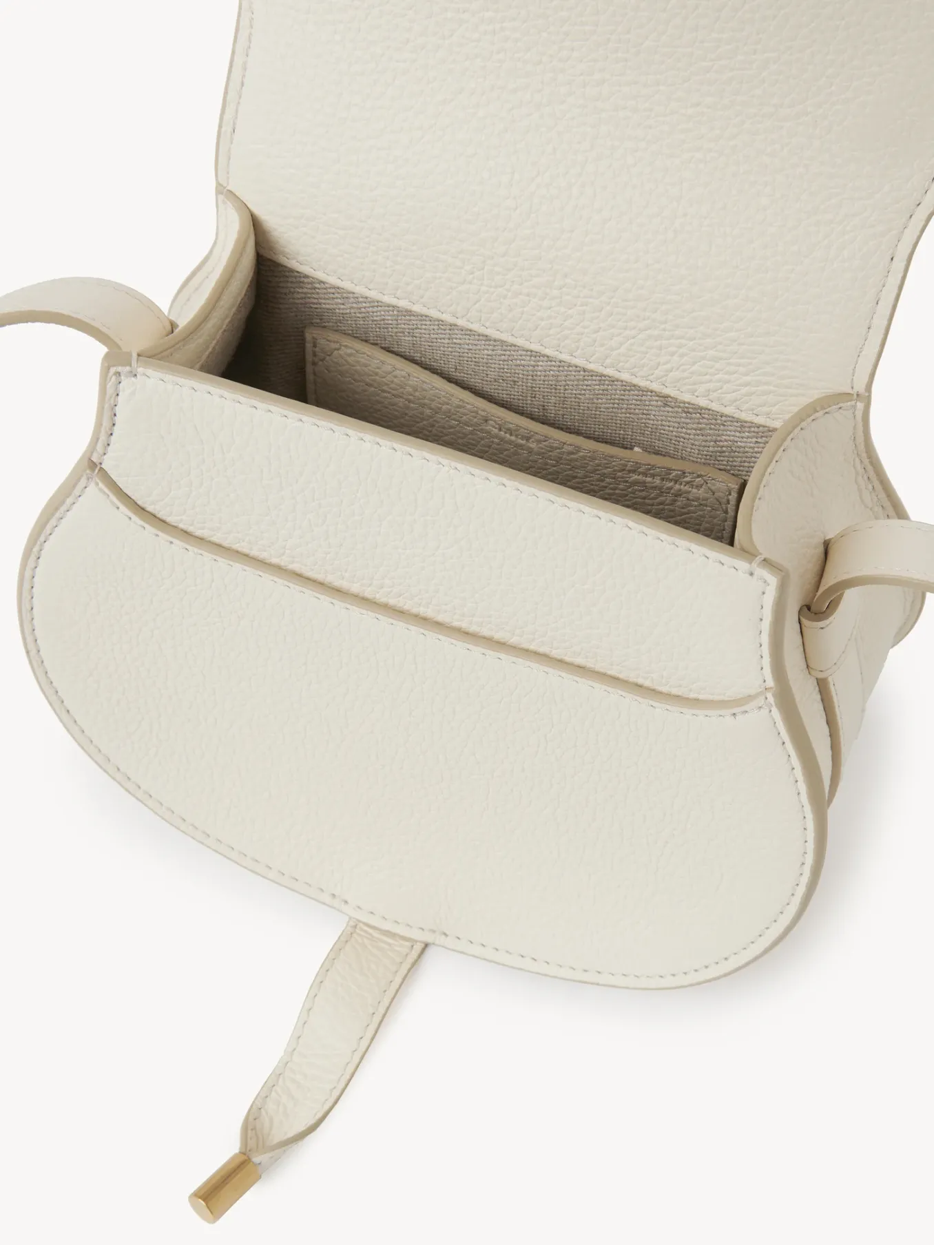 Sacs À Bandoulière-Chloé Petit Sac Porte Épaule Marcie Misty Ivory