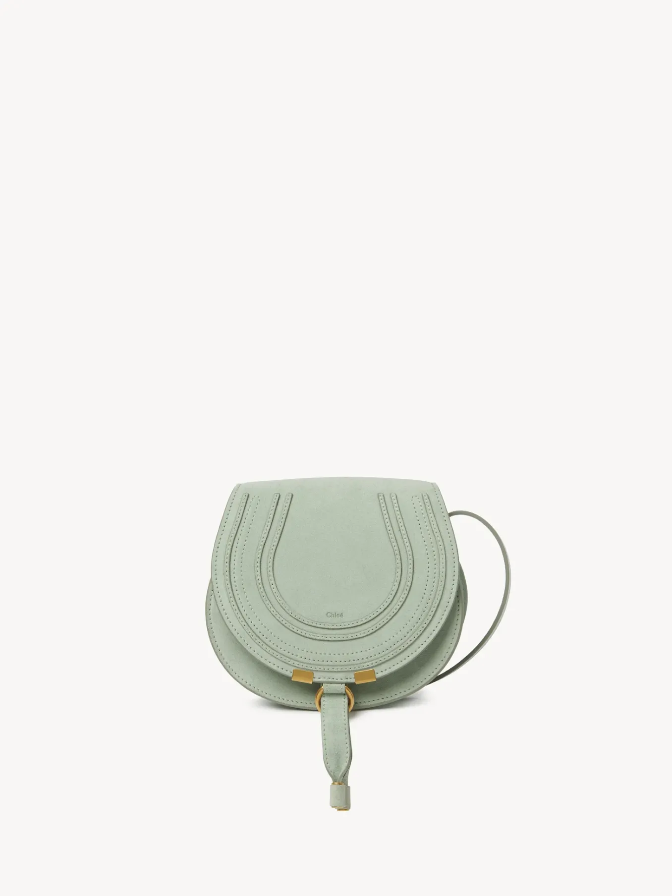Sacs À Bandoulière-Chloé Petit Sac Porte Épaule Marcie Airy Green