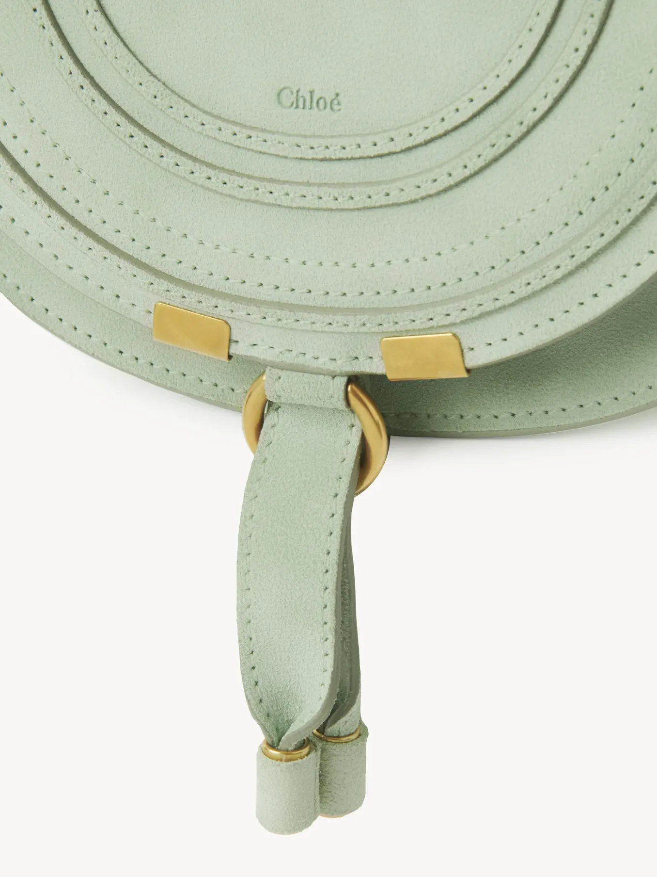 Sacs À Bandoulière-Chloé Petit Sac Porte Épaule Marcie Airy Green