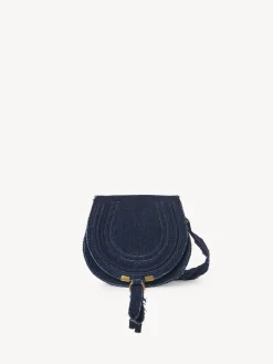 Sacs À Bandoulière-Chloé Petit Sac Porte Épaule Marcie Denim