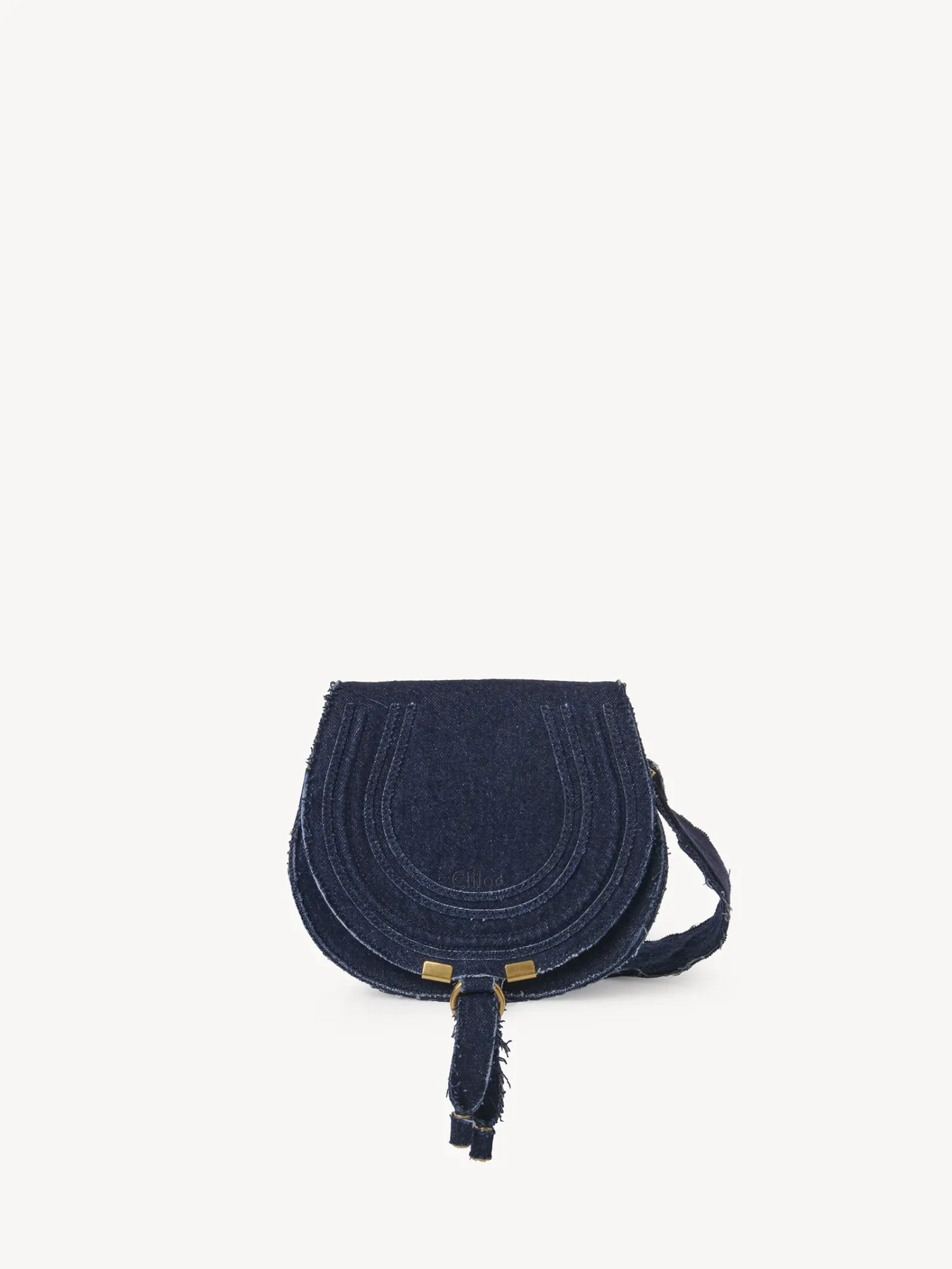 Sacs À Bandoulière-Chloé Petit Sac Porte Épaule Marcie Denim