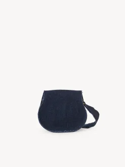 Sacs À Bandoulière-Chloé Petit Sac Porte Épaule Marcie Denim
