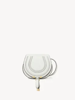 Sacs À Bandoulière-Chloé Petit Sac Porte Épaule Marcie Blanc