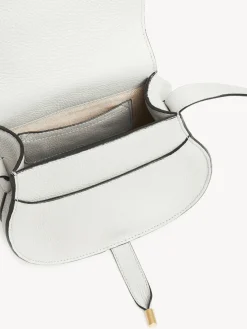 Sacs À Bandoulière-Chloé Petit Sac Porte Épaule Marcie Blanc