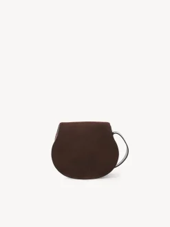 Sacs À Bandoulière-Chloé Petit Sac Porte Épaule Marcie Pure Brown