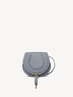 Sacs À Bandoulière-Chloé Petit Sac Porte Épaule Marcie Storm Blue