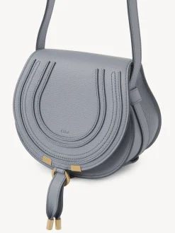 Sacs À Bandoulière-Chloé Petit Sac Porte Épaule Marcie Storm Blue