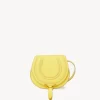 Sacs À Bandoulière-Chloé Petit Sac Porte Épaule Marcie Daffodil Yellow