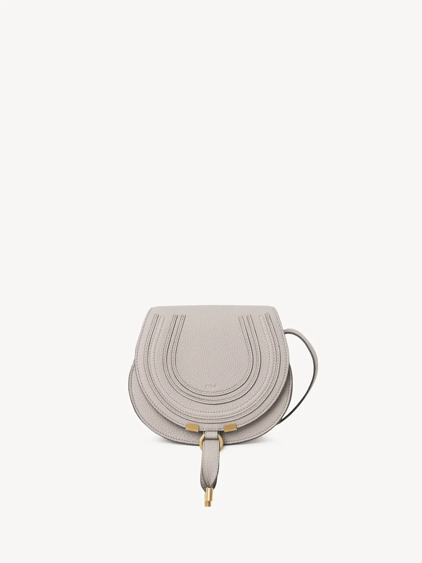 Sacs À Bandoulière-Chloé Petit Sac Porte Épaule Marcie Wild Grey