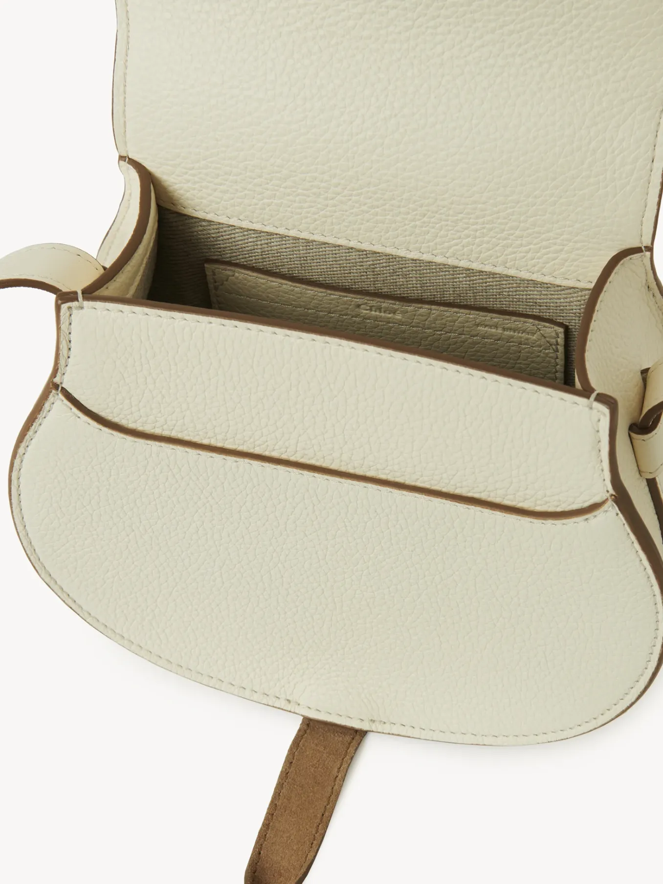 Sacs À Bandoulière-Chloé Petit Sac Porte Épaule Marcie Misty Ivory
