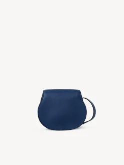 Sacs À Bandoulière-Chloé Petit Sac Porte Épaule Marcie Deep Denim