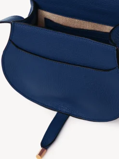 Sacs À Bandoulière-Chloé Petit Sac Porte Épaule Marcie Deep Denim