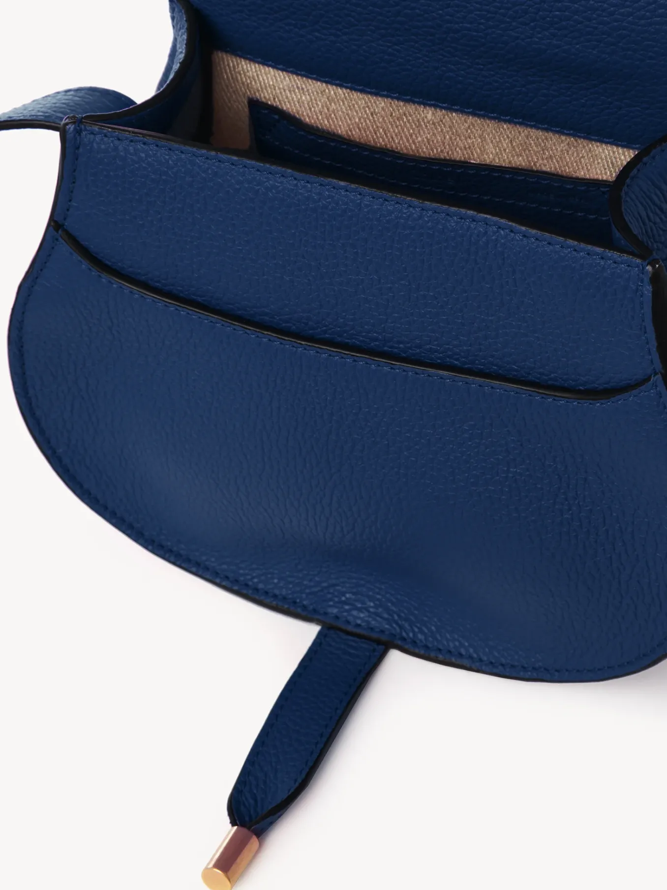 Sacs À Bandoulière-Chloé Petit Sac Porte Épaule Marcie Deep Denim