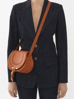 Sacs À Bandoulière-Chloé Petit Sac Porte Épaule Marcie Henna Orange