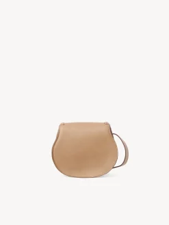Sacs À Bandoulière-Chloé Petit Sac Porte Épaule Marcie Light Tan