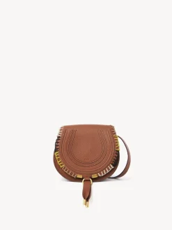 Sacs À Bandoulière-Chloé Petit Sac Porte Épaule Marcie Tan