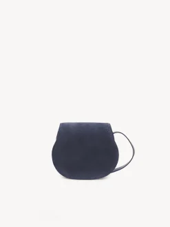 Sacs À Bandoulière-Chloé Petit Sac Porte Épaule Marcie Graphite Navy