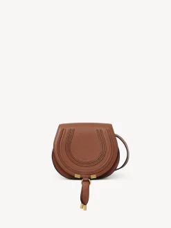 Sacs À Bandoulière-Chloé Petit Sac Porte Épaule Marcie Tan