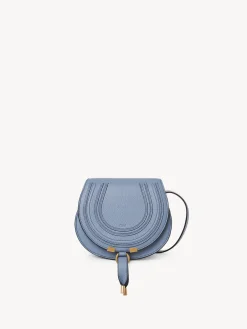 Sacs À Bandoulière-Chloé Petit Sac Porte Épaule Marcie Shady Cobalt