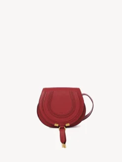 Sacs À Bandoulière-Chloé Petit Sac Porte Épaule Marcie Reddish Pink