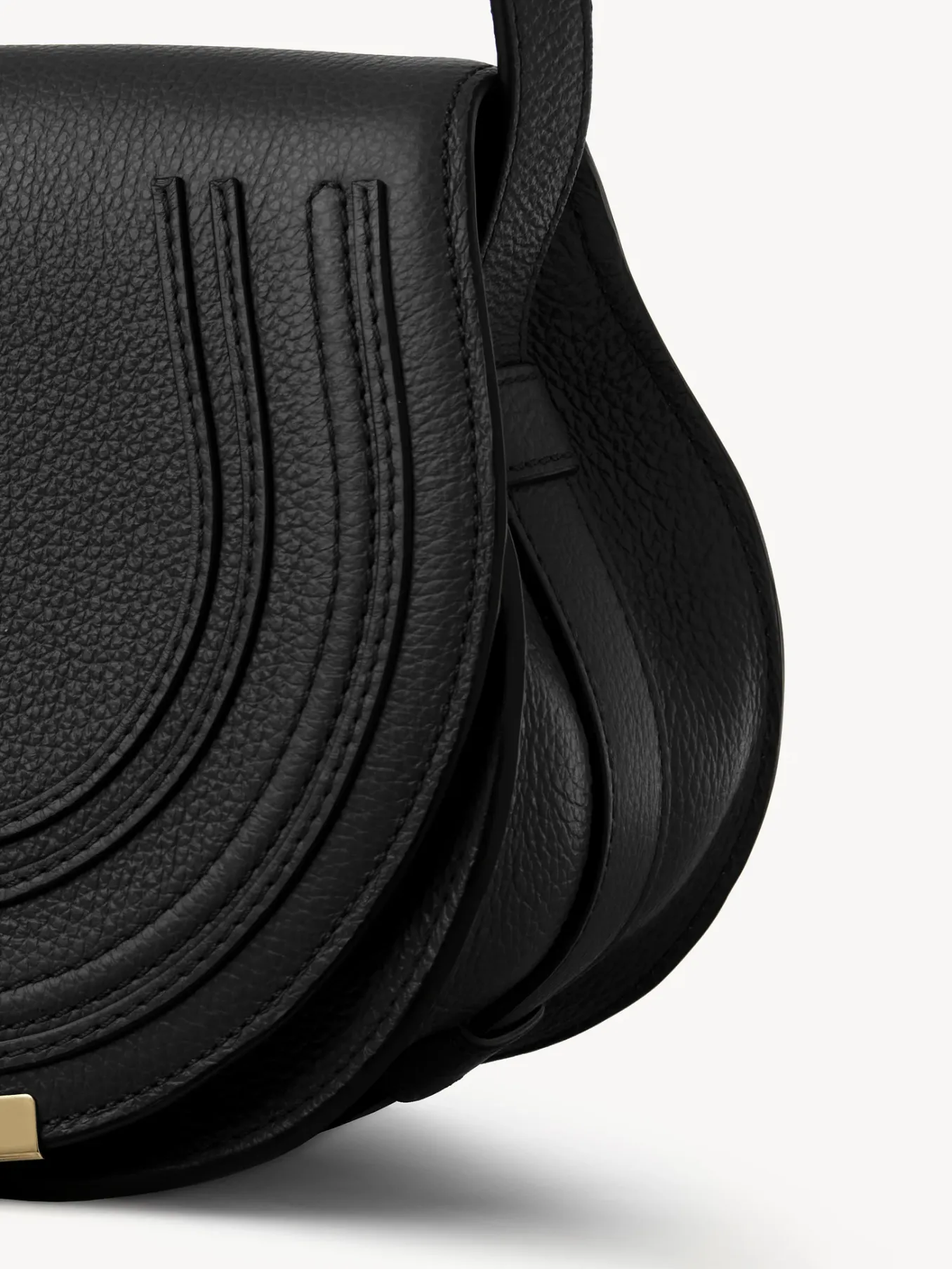 Sacs À Bandoulière-Chloé Petit Sac Porte Épaule Marcie Noir
