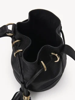 Sacs Porté Épaule-Chloé Petit Sac Seau Vicki Noir